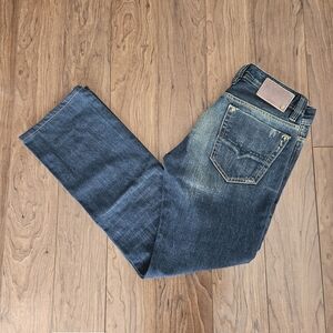 Vintage Diesel Jeans Mens 29 Viker Dark Wash Distress Style Y2K